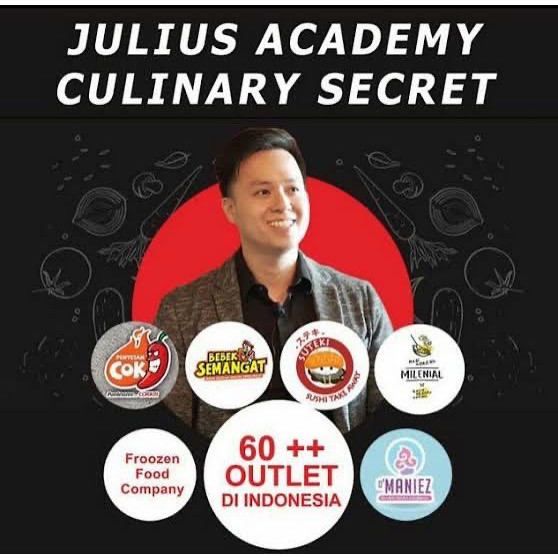 Julius Academy Culinary Secret Rahasia Bisnis Kuliner Profit Puluhan Juta Rupiah