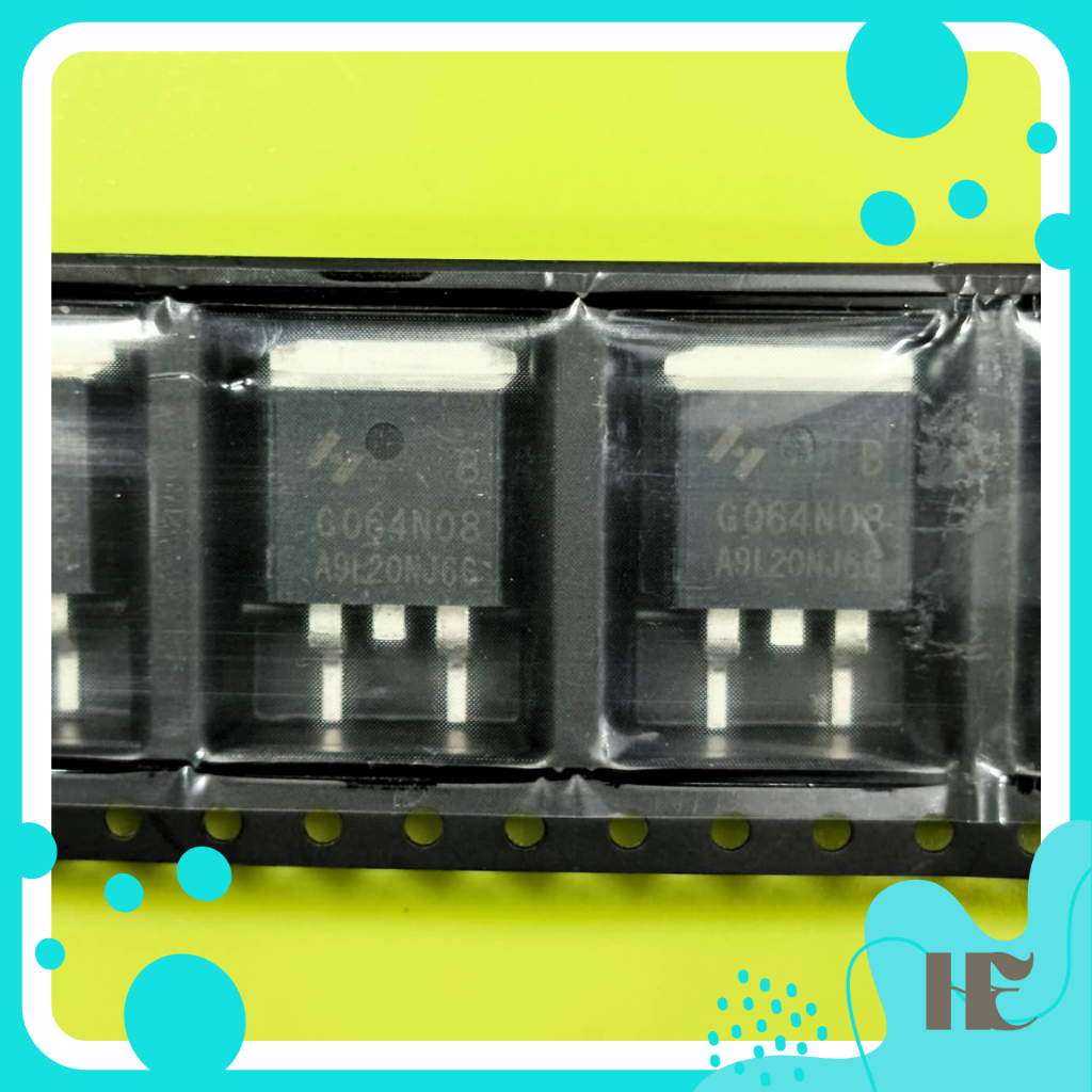 MOSFET HYG064N08NA1B TO-263 TO263 80V 120A 208W BARU GARANSI