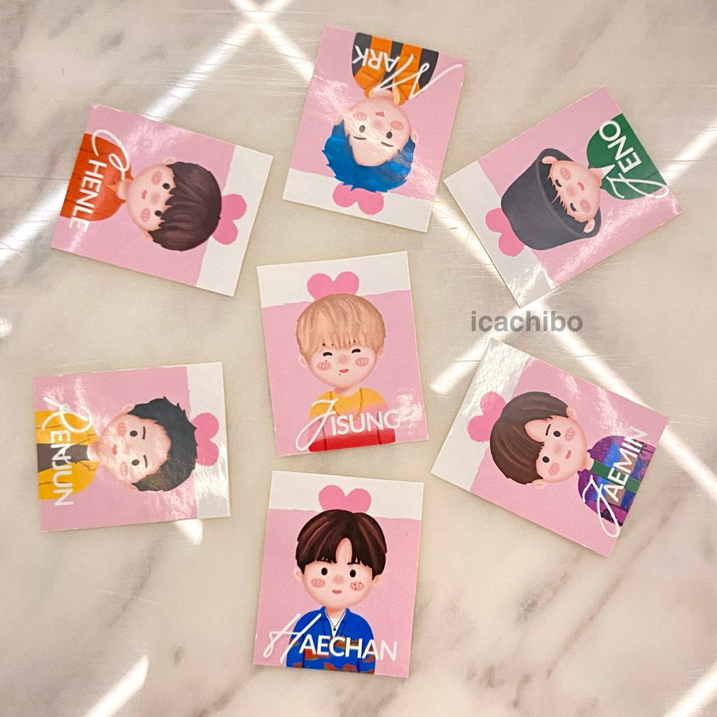 [Set 7] Sticker Mini Chibi NCT DREAM 7Dream
