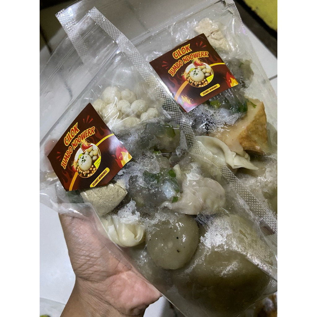 Cilok kuah mercon