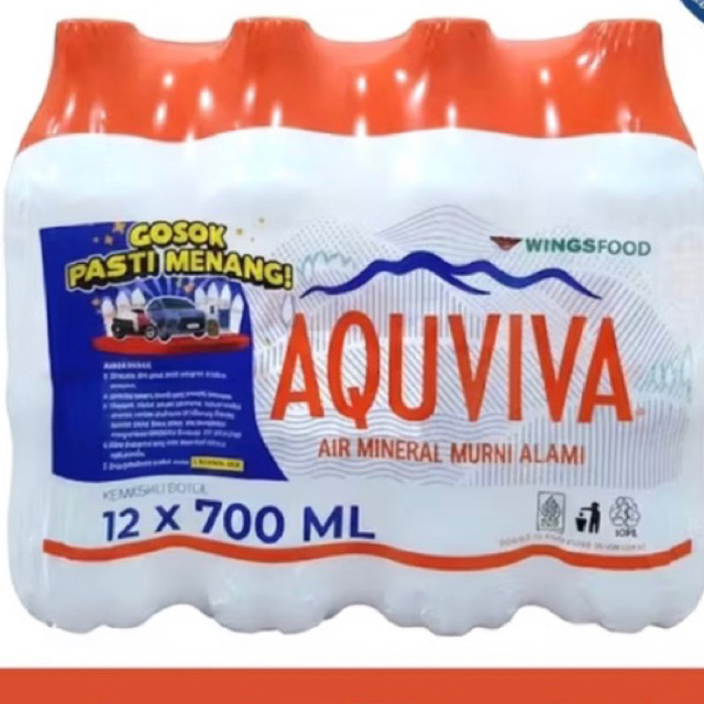 aquviva 700ml 12pcs