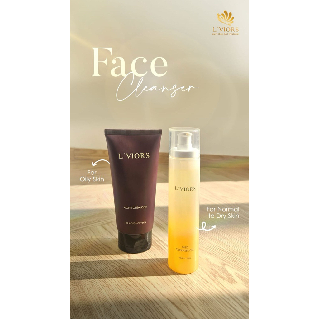 LVIORS - ACNE CLEANSER & MILD CLEANSER GEL