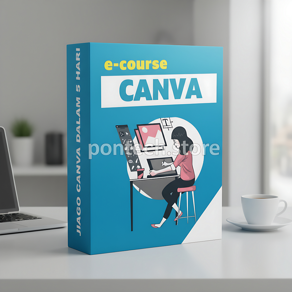 JAGO CANVA DALAM 5 HARI - Mahir Buat Konten Apapun Menggunakan Canva