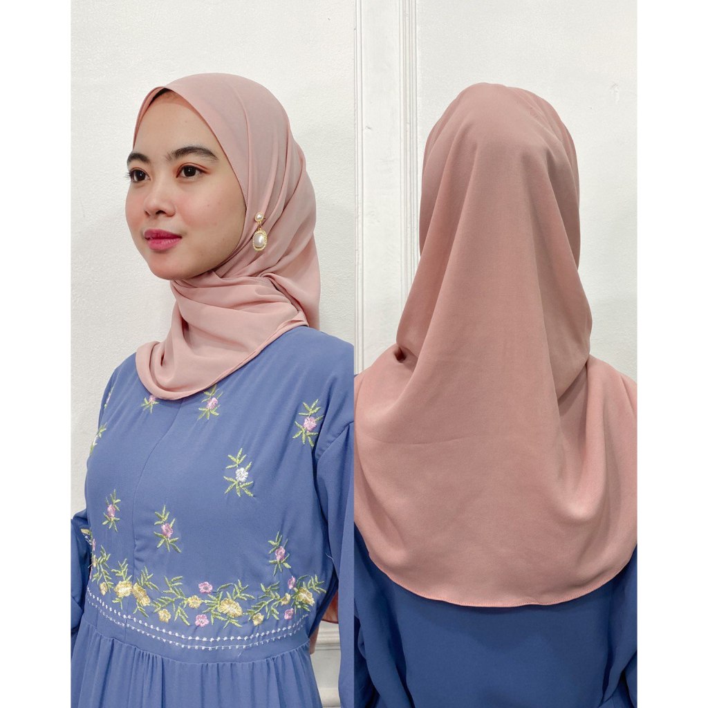PRILLLY HIJAB - PASHMINA OVAL - PASHMINA MALAYSIA OVA