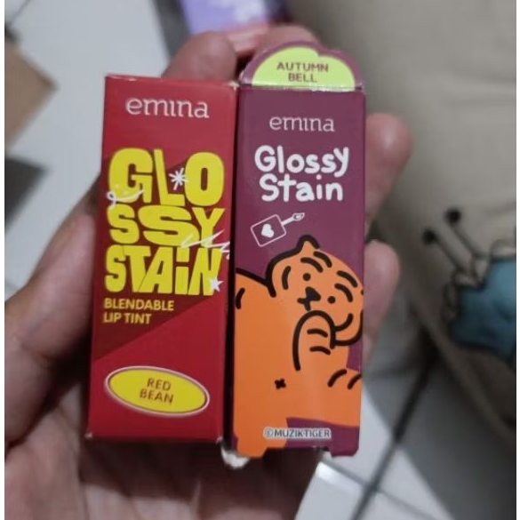 EMINA GLOSSY STAIN X MUZIK TIGER