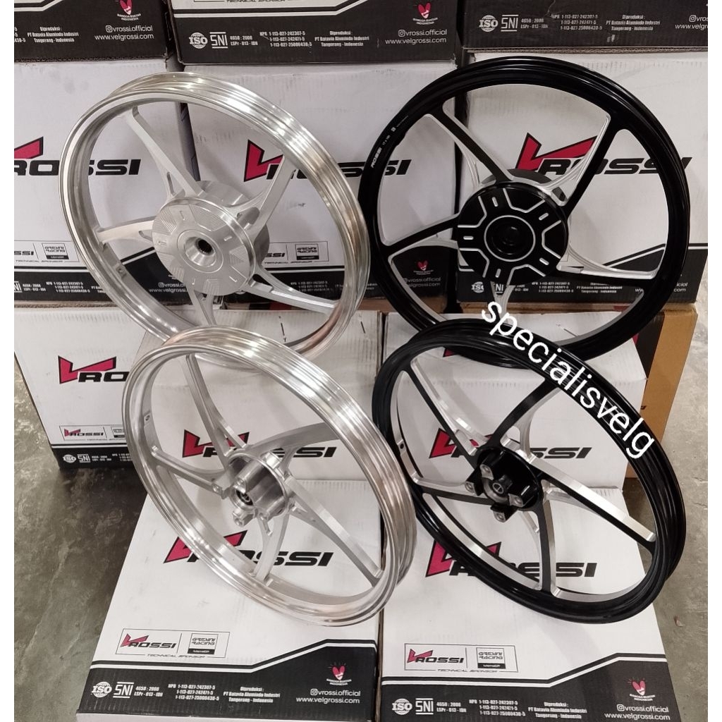 Velg/Pelak/PeleK RING 17 V ROSSI SPRINT SAMURAI KZR PNP Vario 125kzr Vario 125/150 led old  all new 