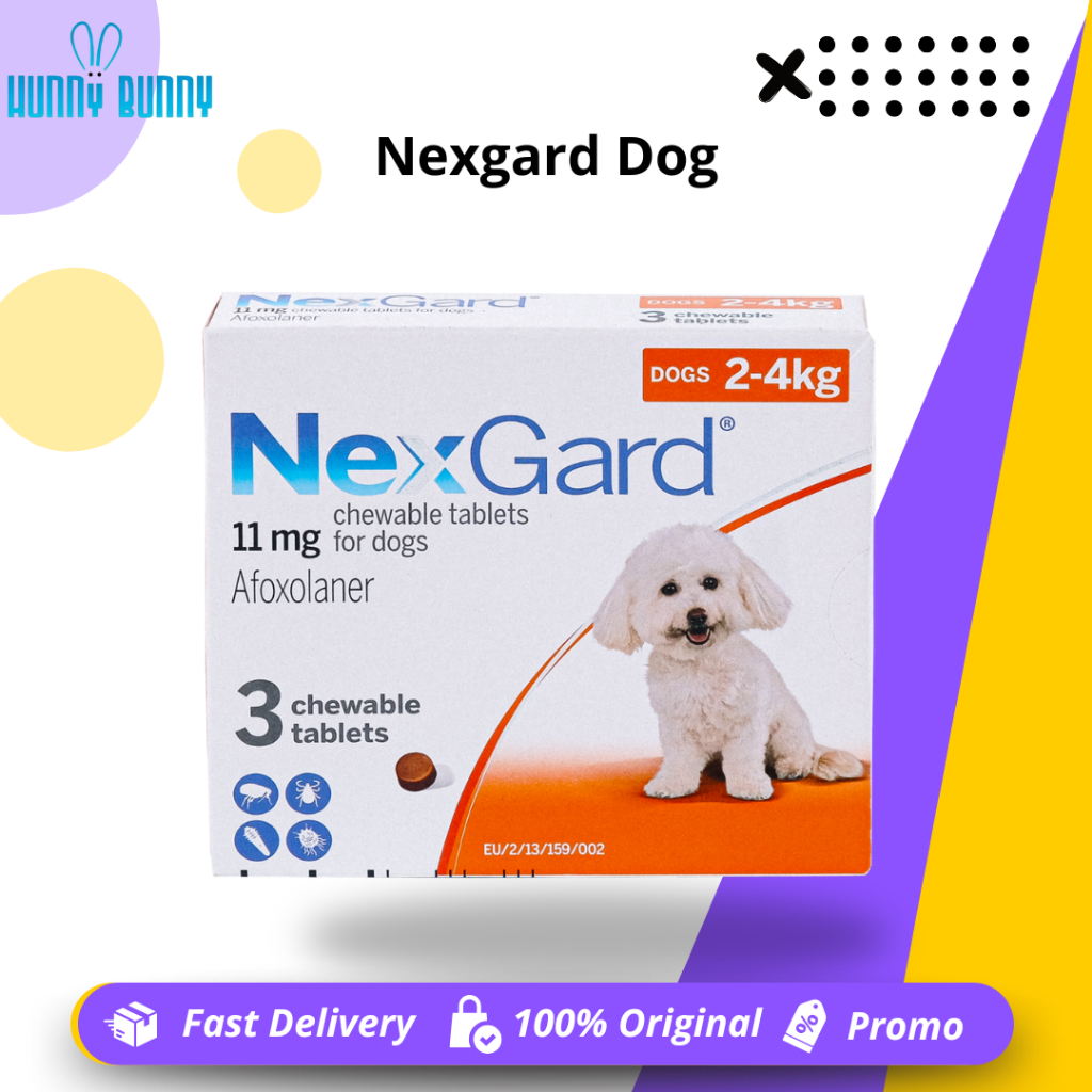 NexGard Dog dan Nexgard Spectra Tablet kunyah antikutu