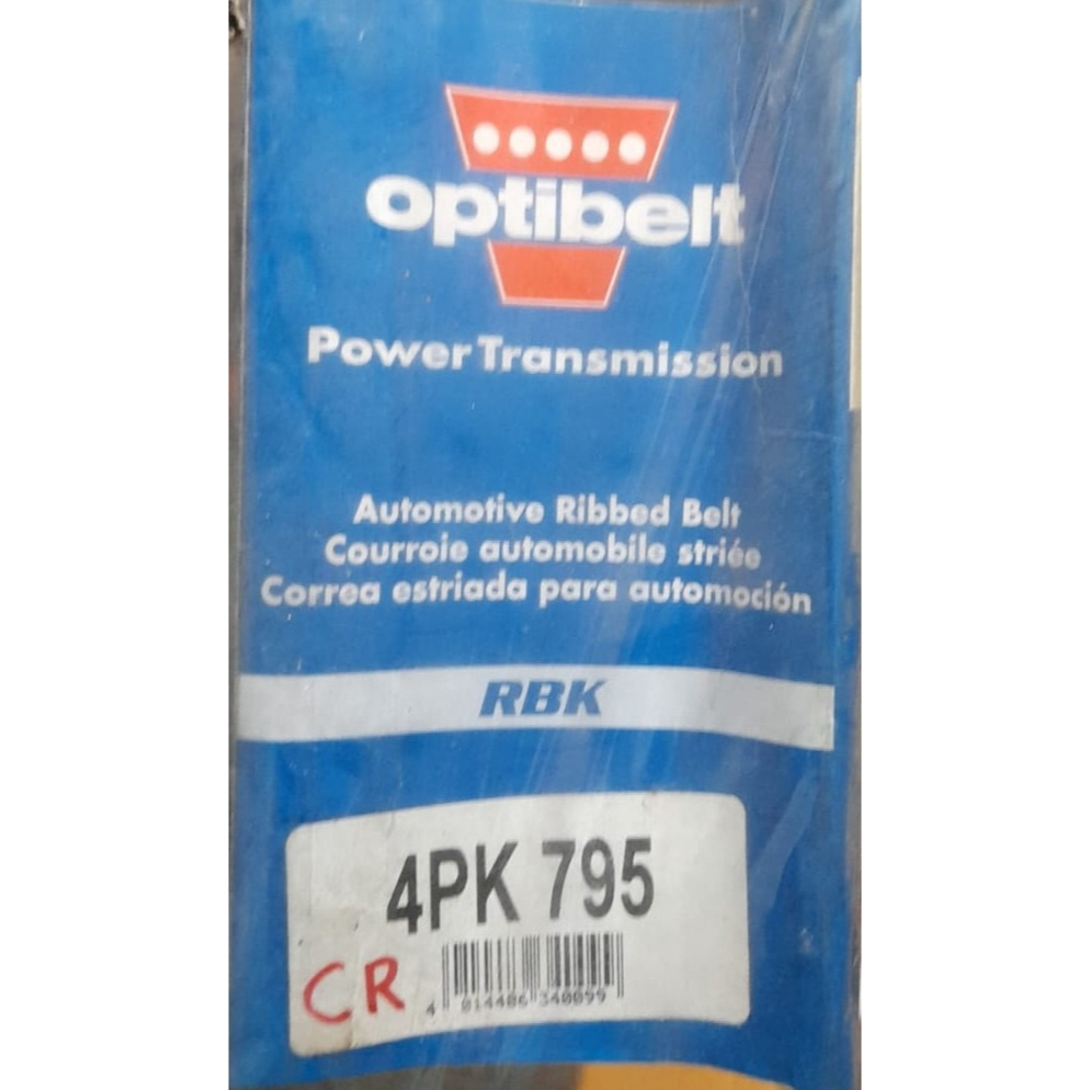 FAN BELT 4PK795  GENIO/FERIO [PS]