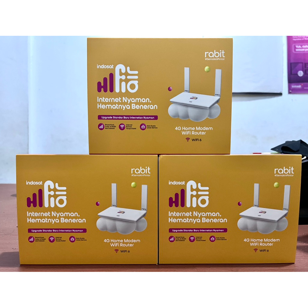 HIFI AIR 4G Home Modem WIFi Router + kuota 50GB