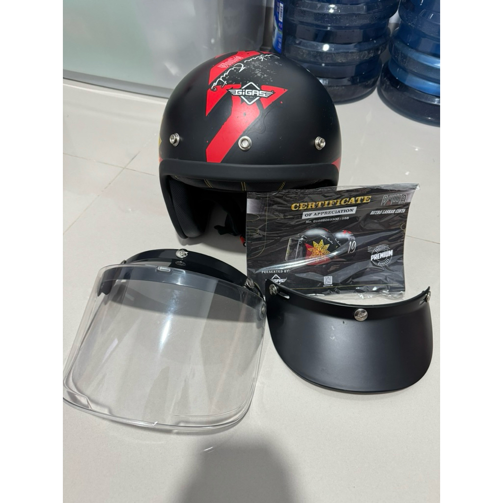 helm dewa 19 official gigas helmet