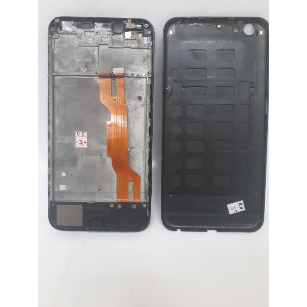 FRAME LCD BACKDOOR FINGERPRINT+PART LAINNYA VIVO V5 ORI COPOTAN