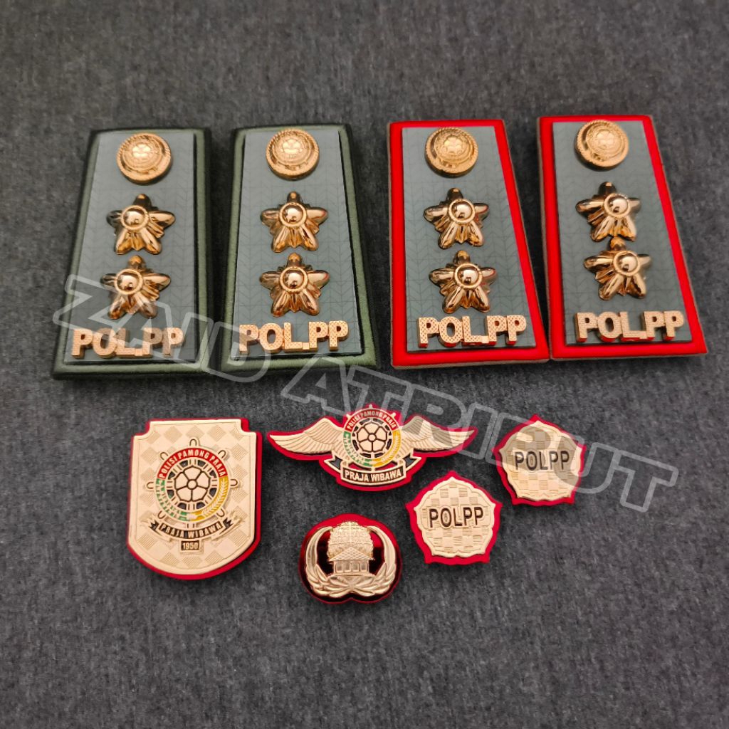 PAKET ATRIBUT POL PP PANGKAT 4A / PAKET ATRIBUT SATPOL PP PANGKAT 4A / PANGKAT POL PP 4A / PANGKAT S