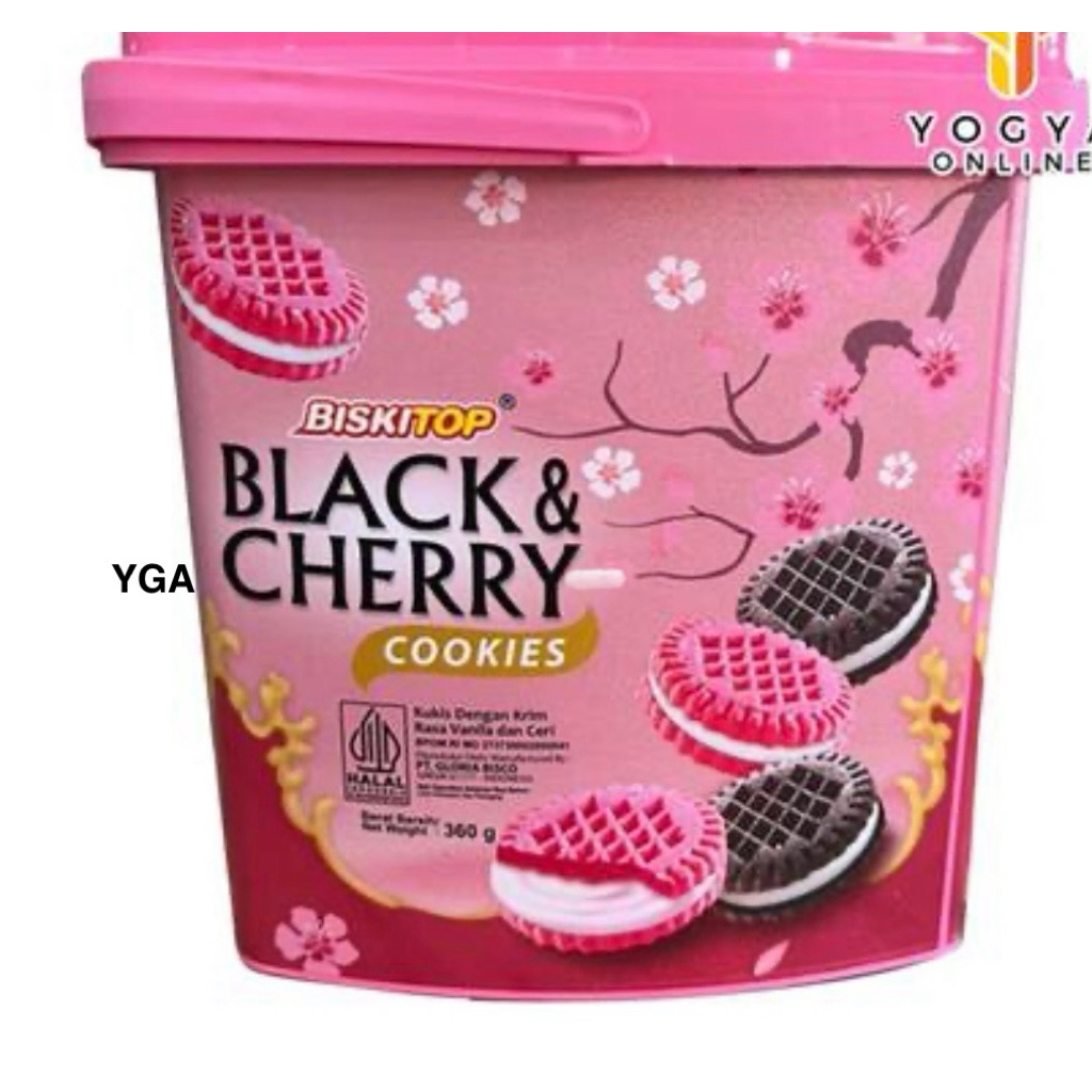 Biskitop Black and Cherry 360 gram