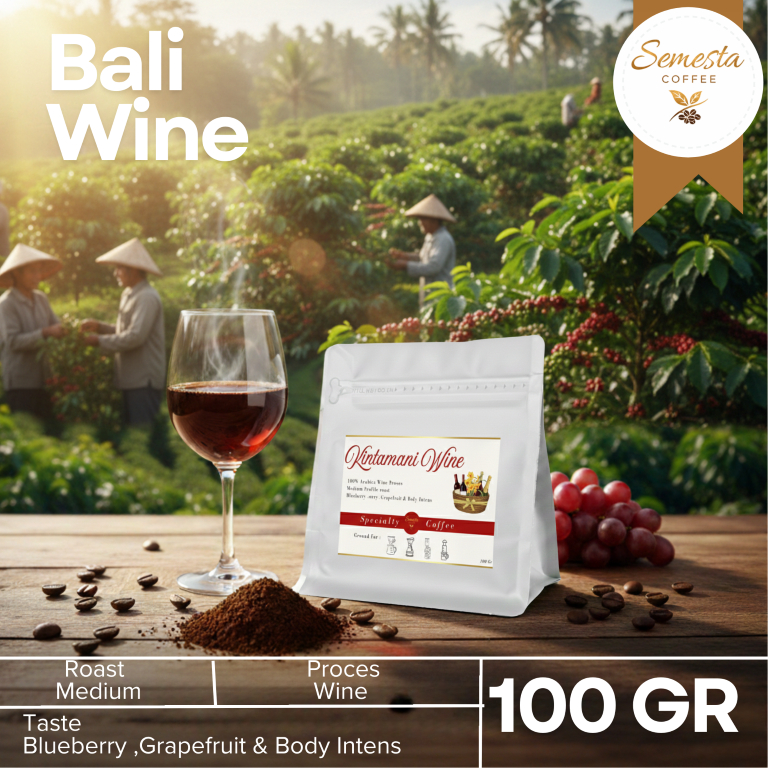 Arabika Specialty Bali Wine Wine Process 100 Gr