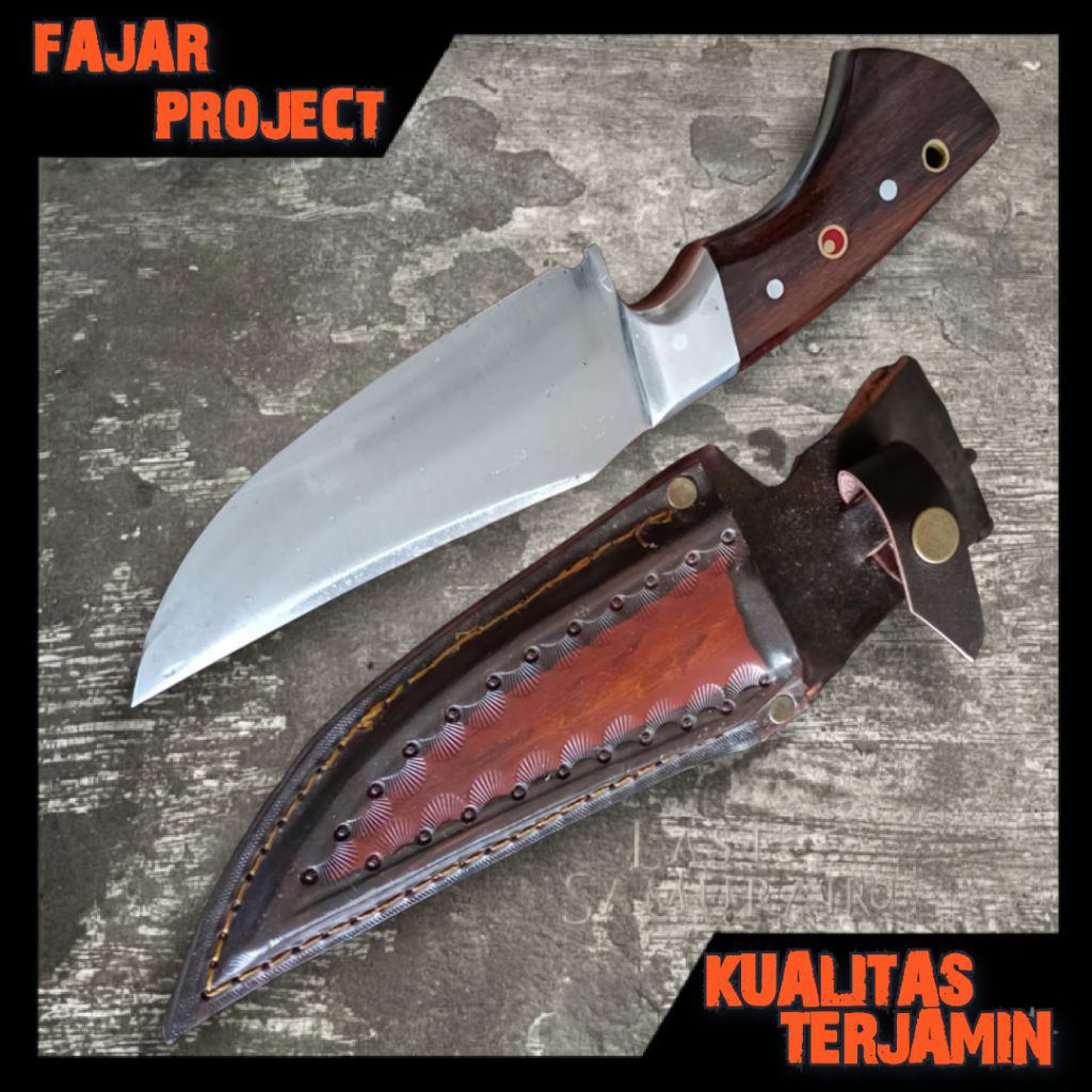 Pisau Seset Per Sarung Kulit Asli