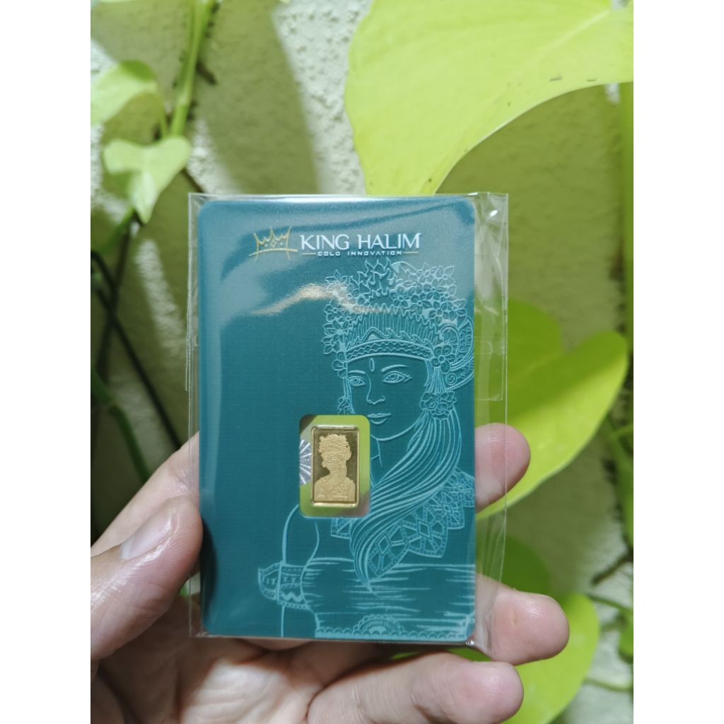 Logam Mulia King Halim Putri Bali 1 gram