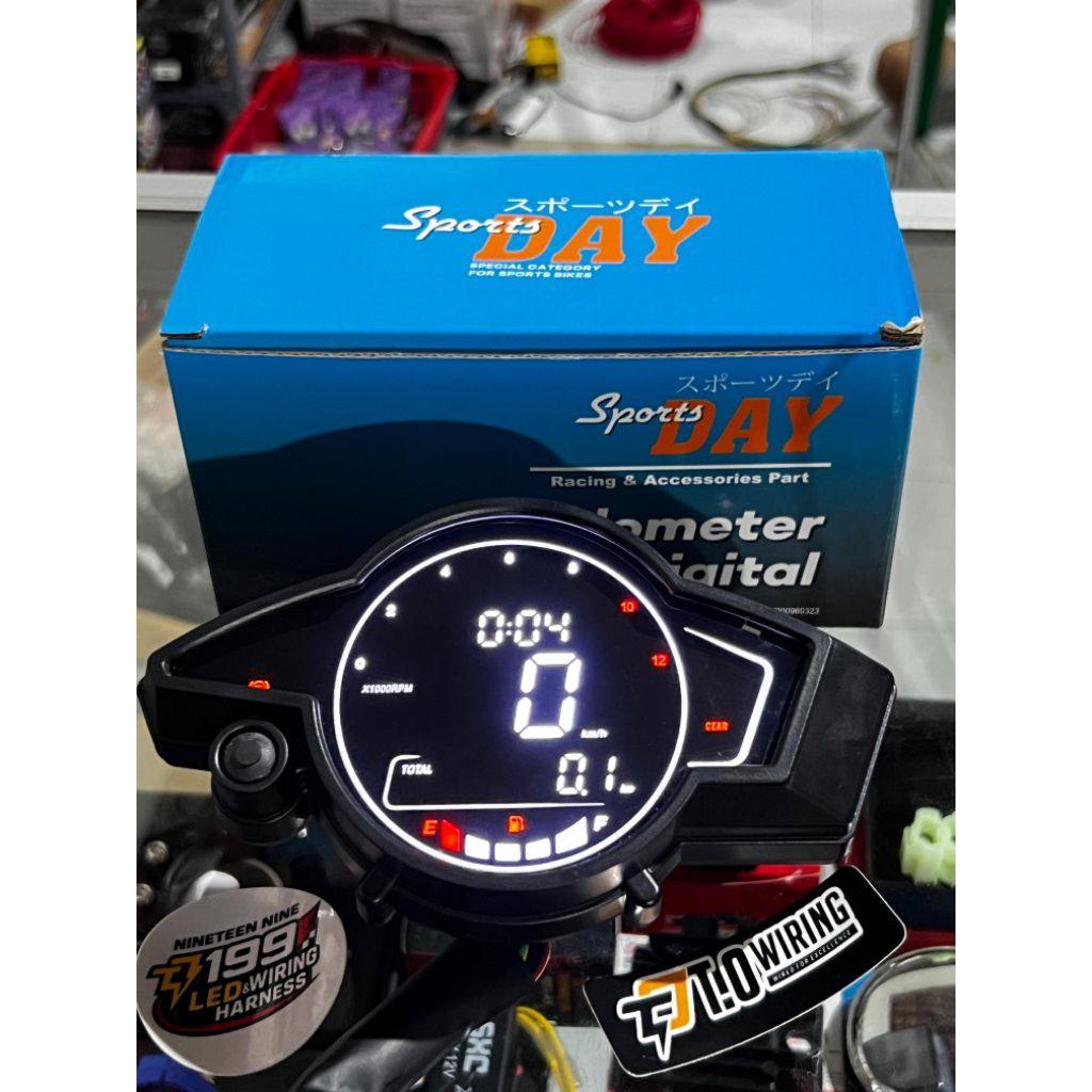 SPEEDOMETER NVL DIGITAL LED VIXION DAY