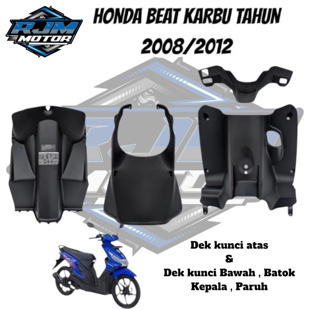 Paket Body Kasar Beat Karbu 2008-2012 / Paketan Cover Body Kasar Beat Karbu Old 2008-2012 / Paket Bo