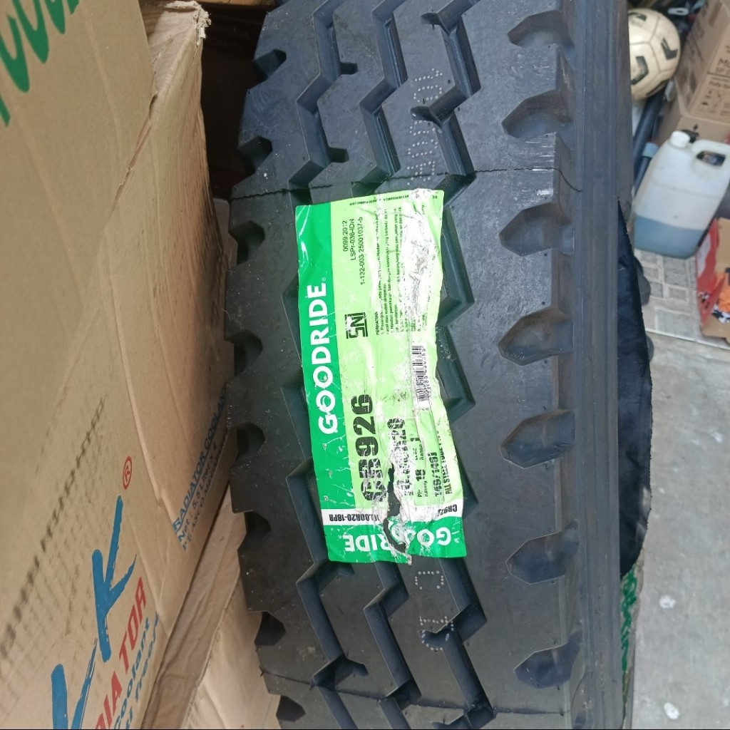 GOODRIDE CR926 Ban Luar Set 1000-20/1.000-20 18PR RADIAL KAWAT Ban Luar + Ban Dalam + Maset Truck/Tr
