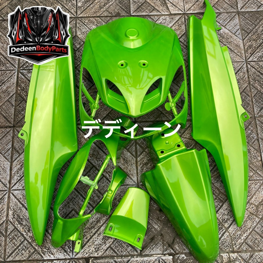 Cover Full Body Mio Smile Hijau muda Full Body alus Mio smile