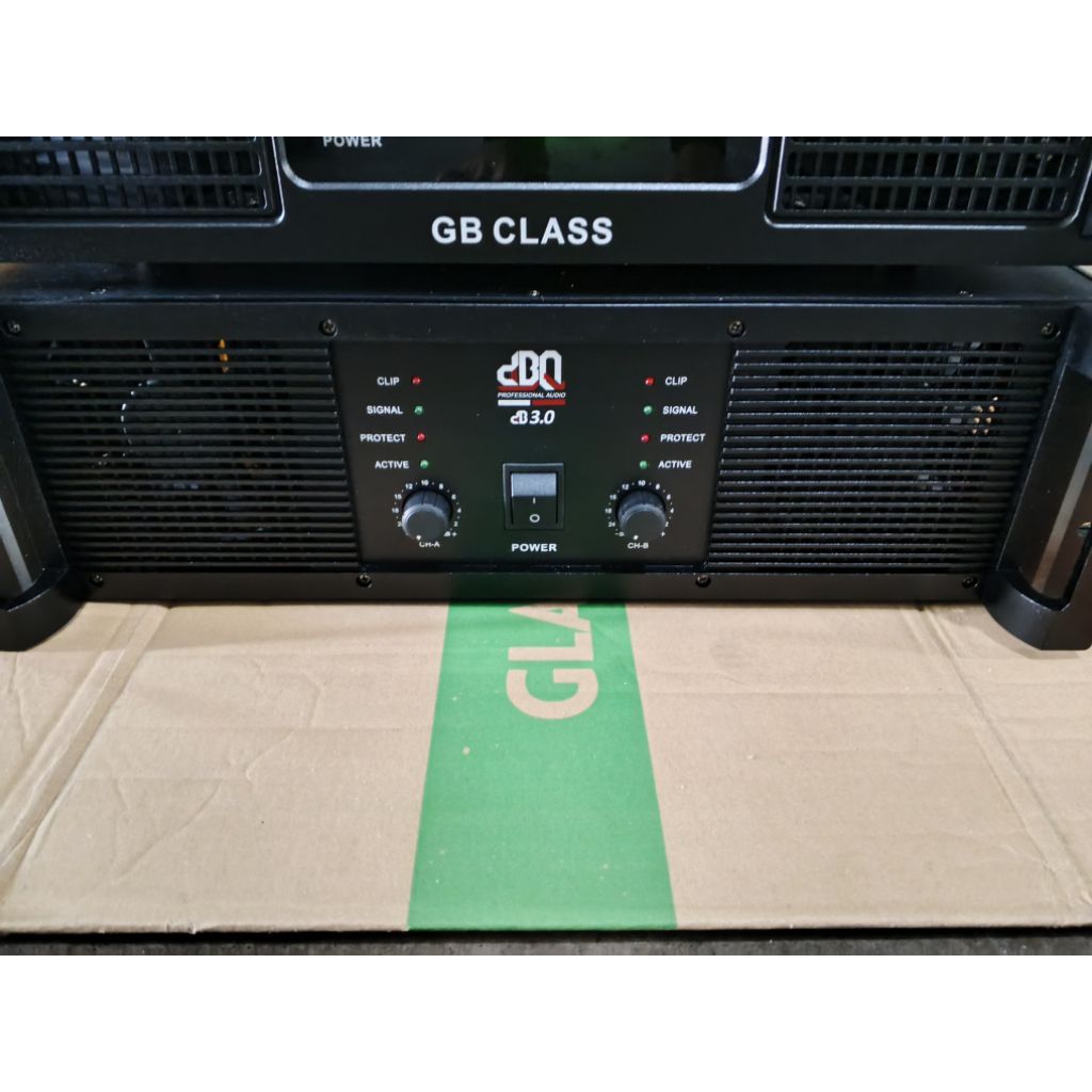 power amplifier DBQ DB 3.0 | 2 channel | class GB | free peti