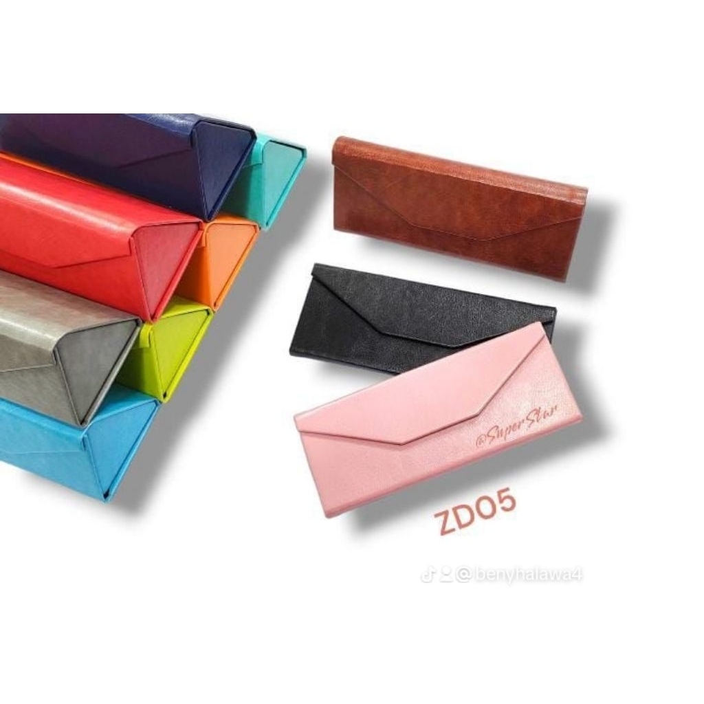 BOX KACAMATA ZD 05/BOX LIPAT KHUSUS KACAMATA-PINK