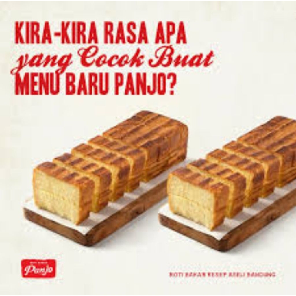 Bolu Bakar Aseli Khas Bandung PANJO ala Tunggal / Roti Bakar Lumer Enak Lezat