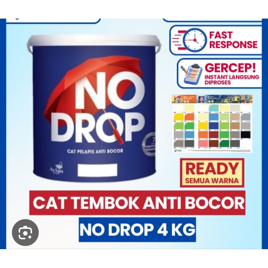 Cat tembok No drop 4,kg