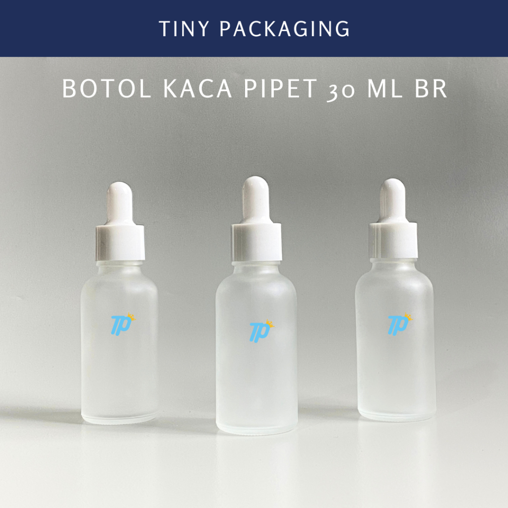 Botol Pipet Kaca 30 ml | Botol Serum 30 ml | Botol Kaca 30 ml BR