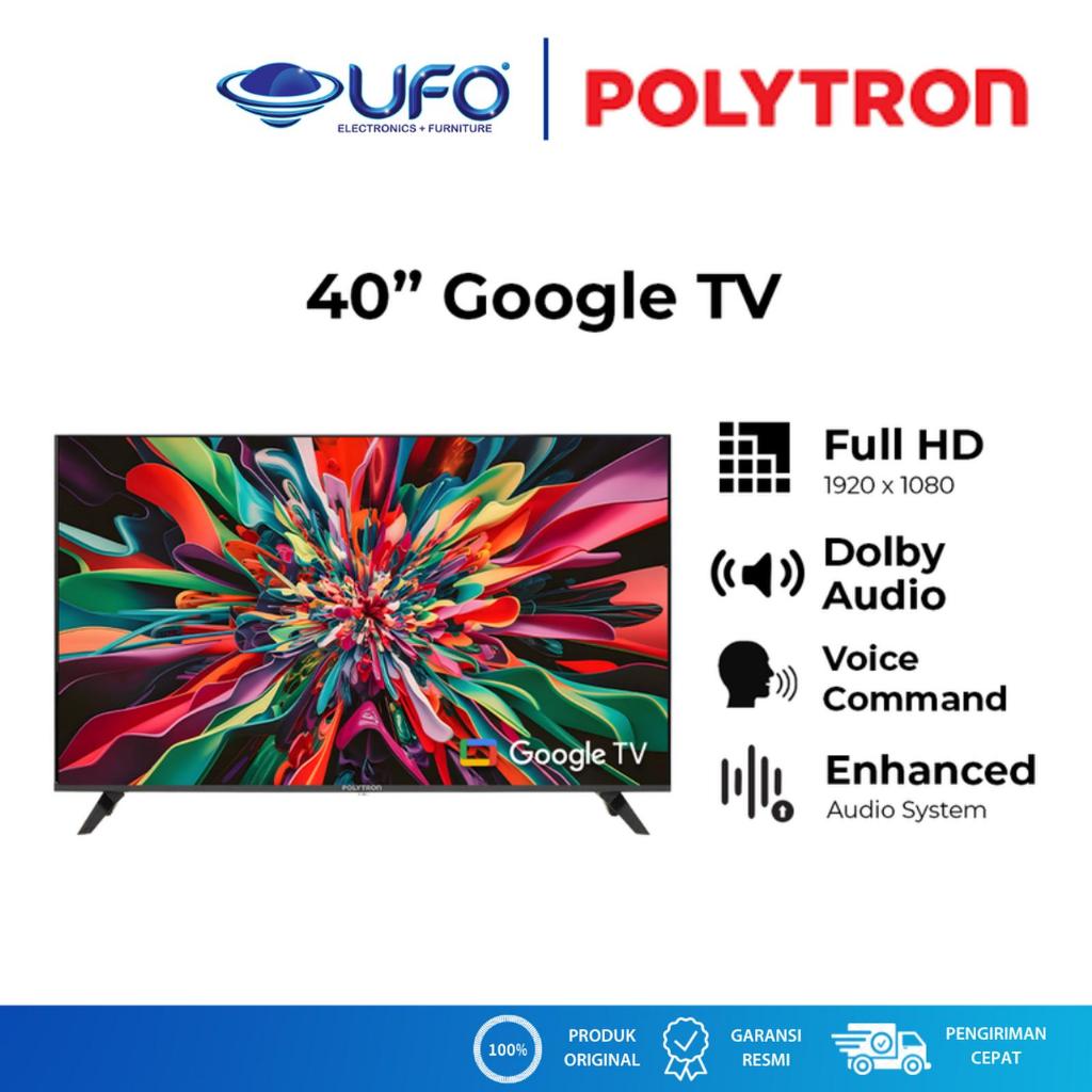 POLYTRON SMART CINEMAX GOOGLE TV 40 INCH PLD40RG9059