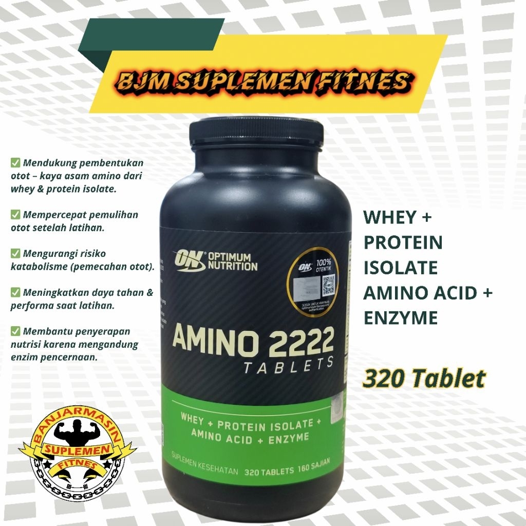 ON Amino 2222 320 tabs Optimum Nutrition Amino 2222
