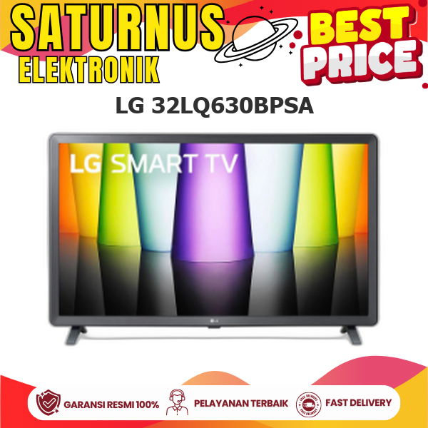 LG 32LQ630BPSA Smart TV 32 Inch 4K UHD Thinq AI Web OS Bluetooth 32LQ630B