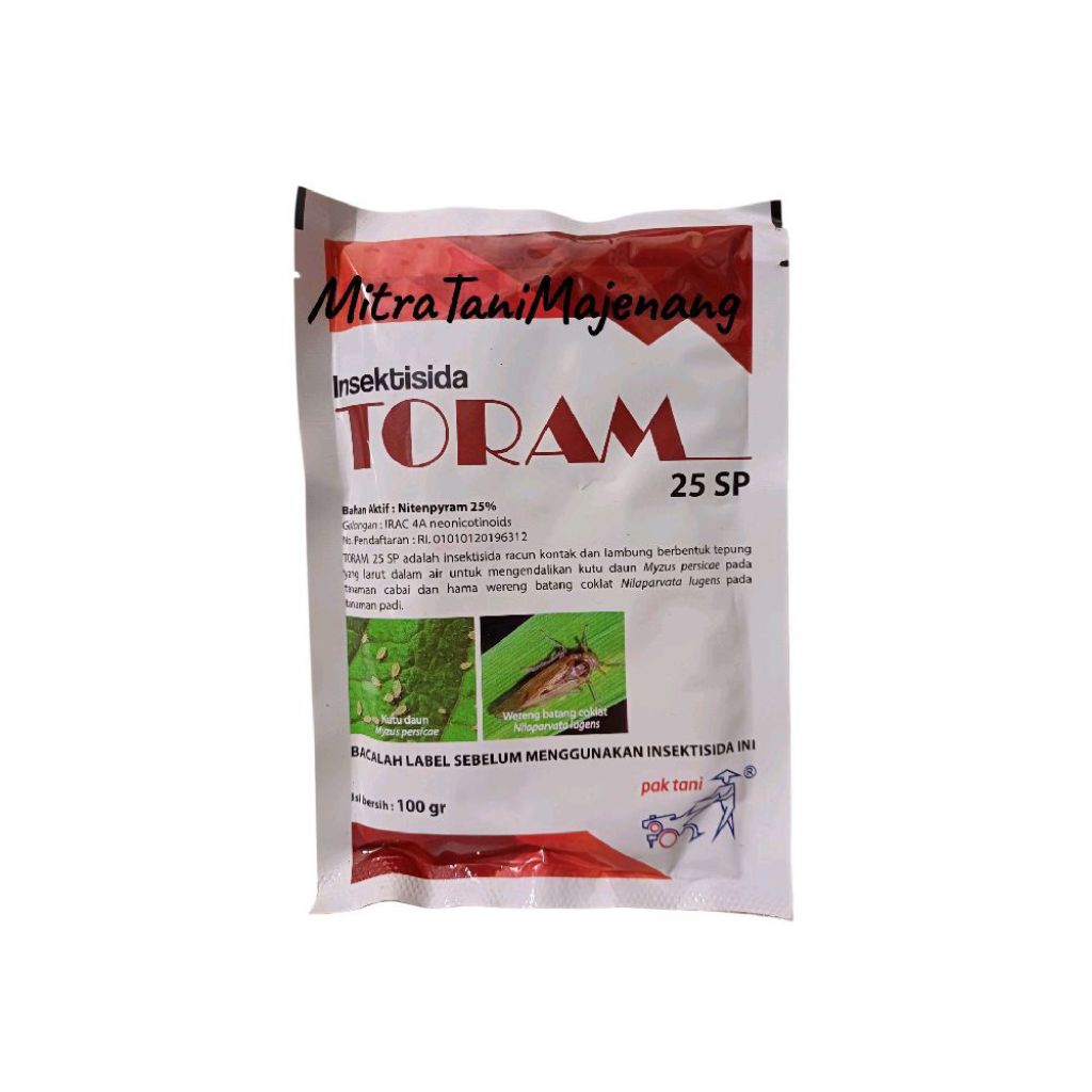 TORAM 25 SP INSEKTISIDA(bahan aktif : nitenpiram 25%)