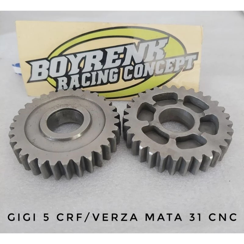GIGI 5 RASIO CRF 150 NEW MEGAPRO VERZA 31T-BOYRENK