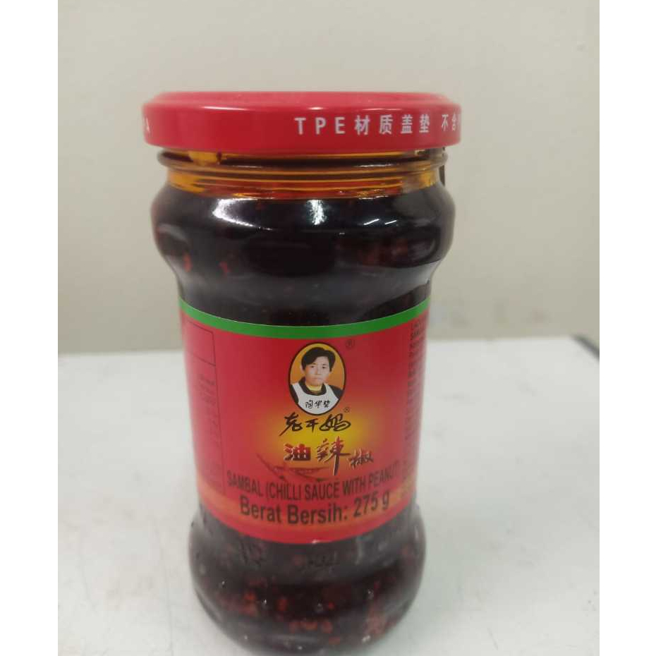 SAMBAL CHILI SAUCE WITH PEANUT 275 g