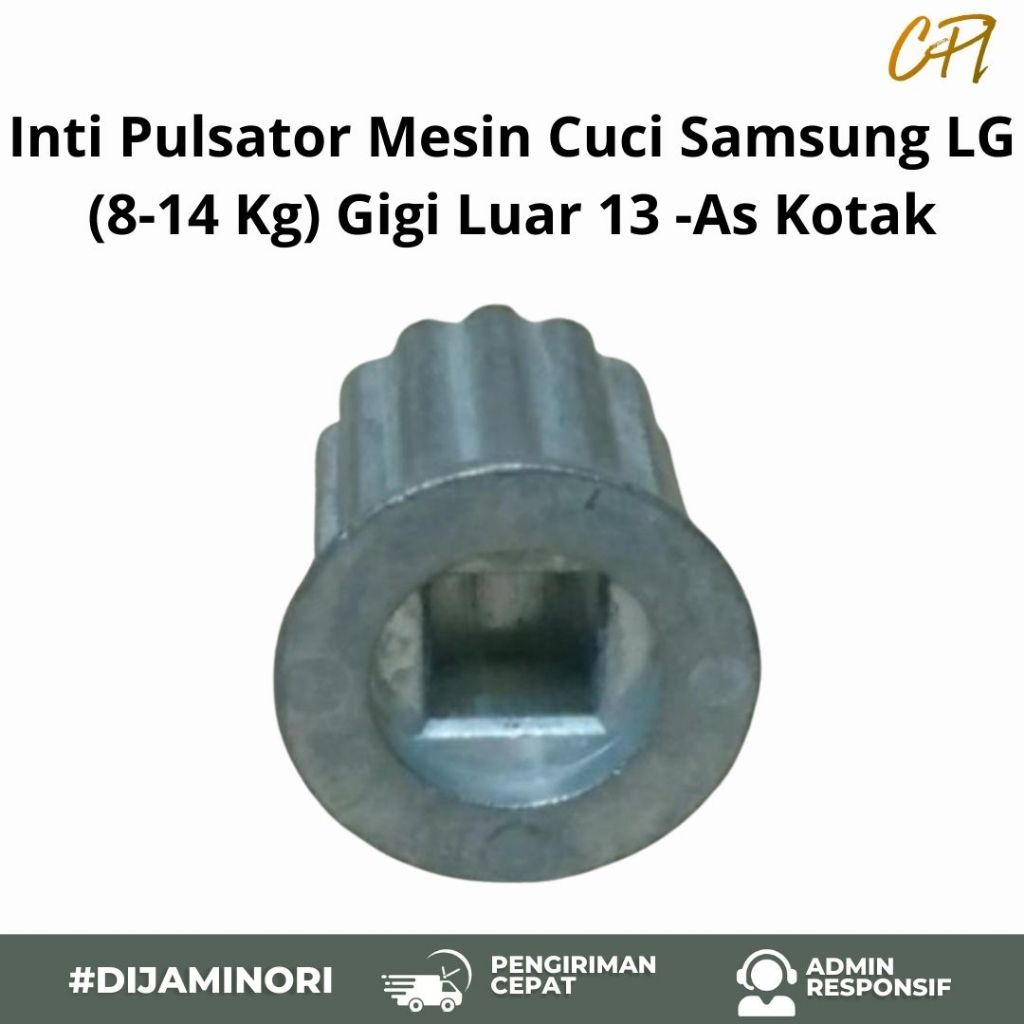 Inti Pulsator Mesin Cuci Samsung LG (8-14 Kg) Gigi Luar 13 -As Kotak