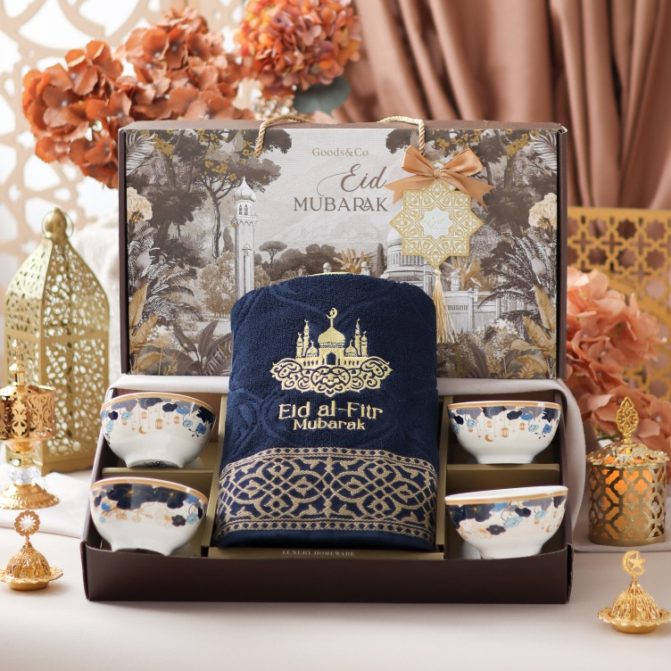Hampers Handuk Mangkok Lebaran PREMIUM Hampers Handuk Idul Fitri Parcel Lebaran Hampers Handuk Lebar