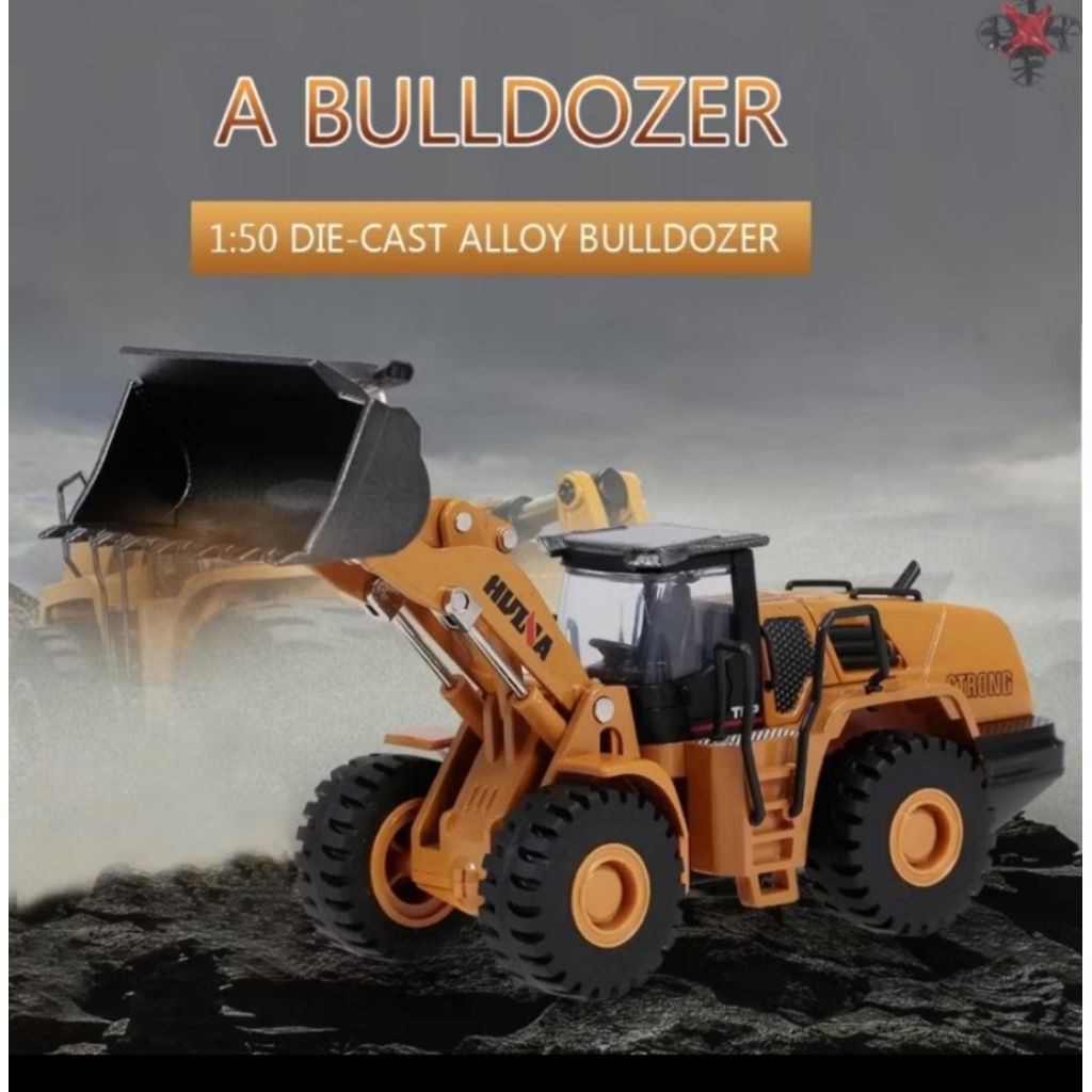 Huina RC Prat Gear Bulldozer