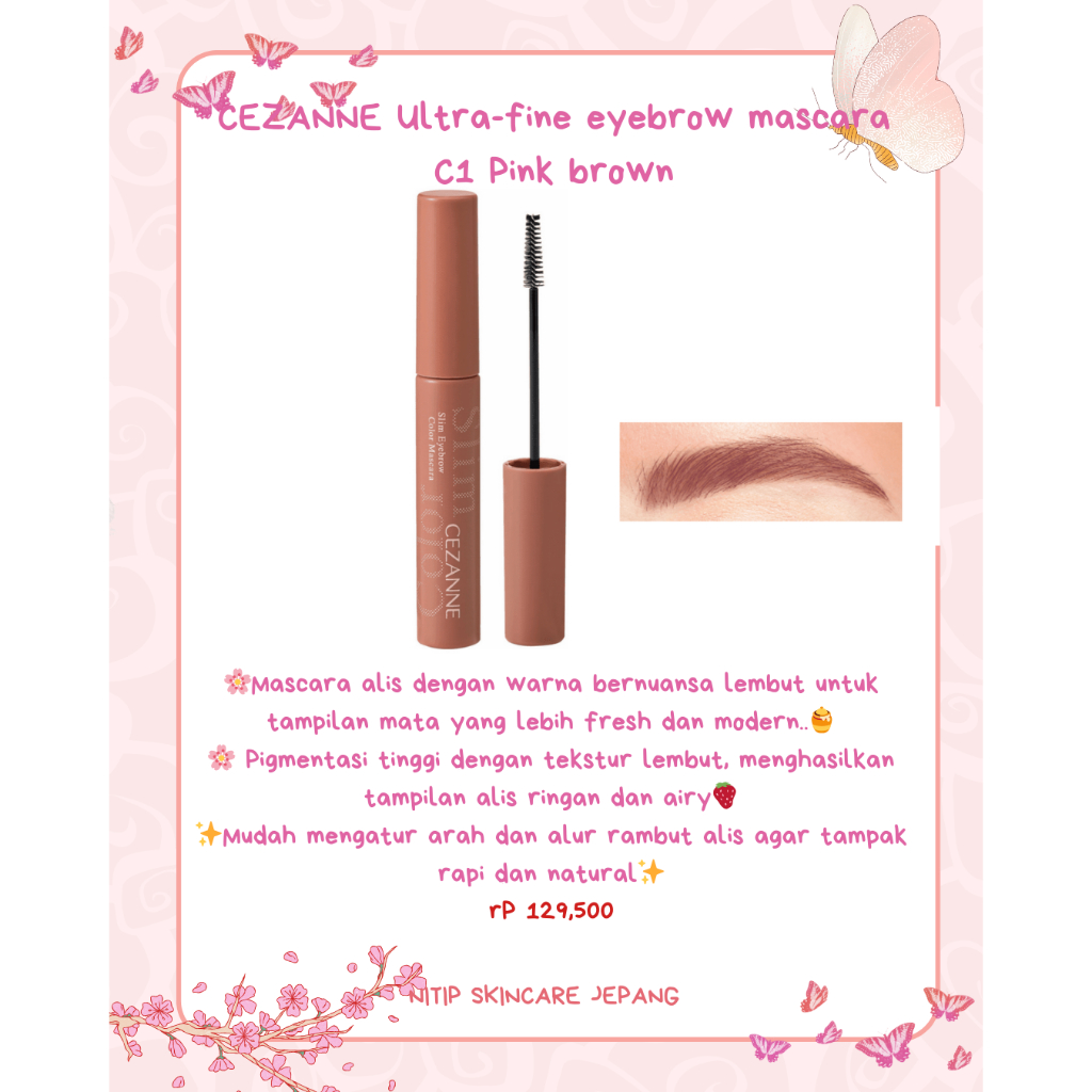 PO jepang -- cezanne Ultra-thin eyebrow mascara original cezanne japan