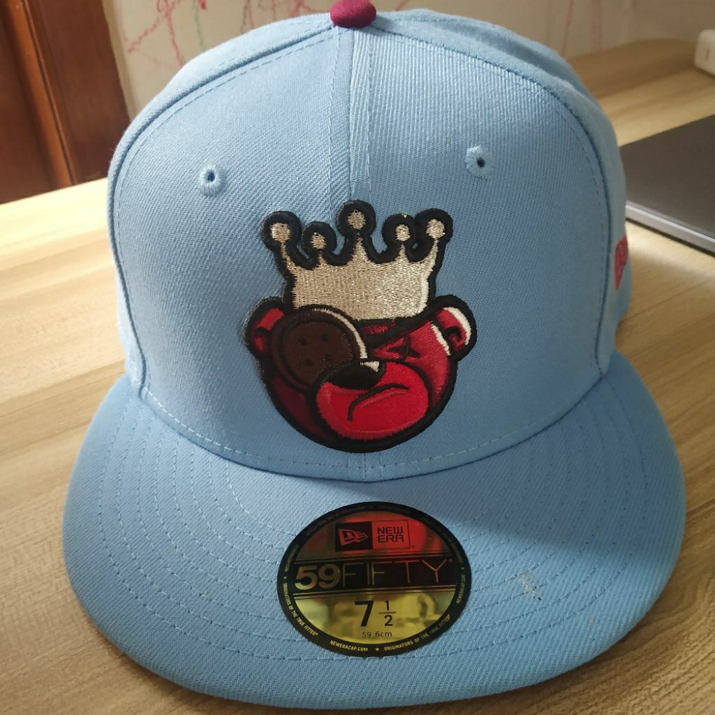 Topi New Era Bordir Jusfitted Berlin Bear Original.