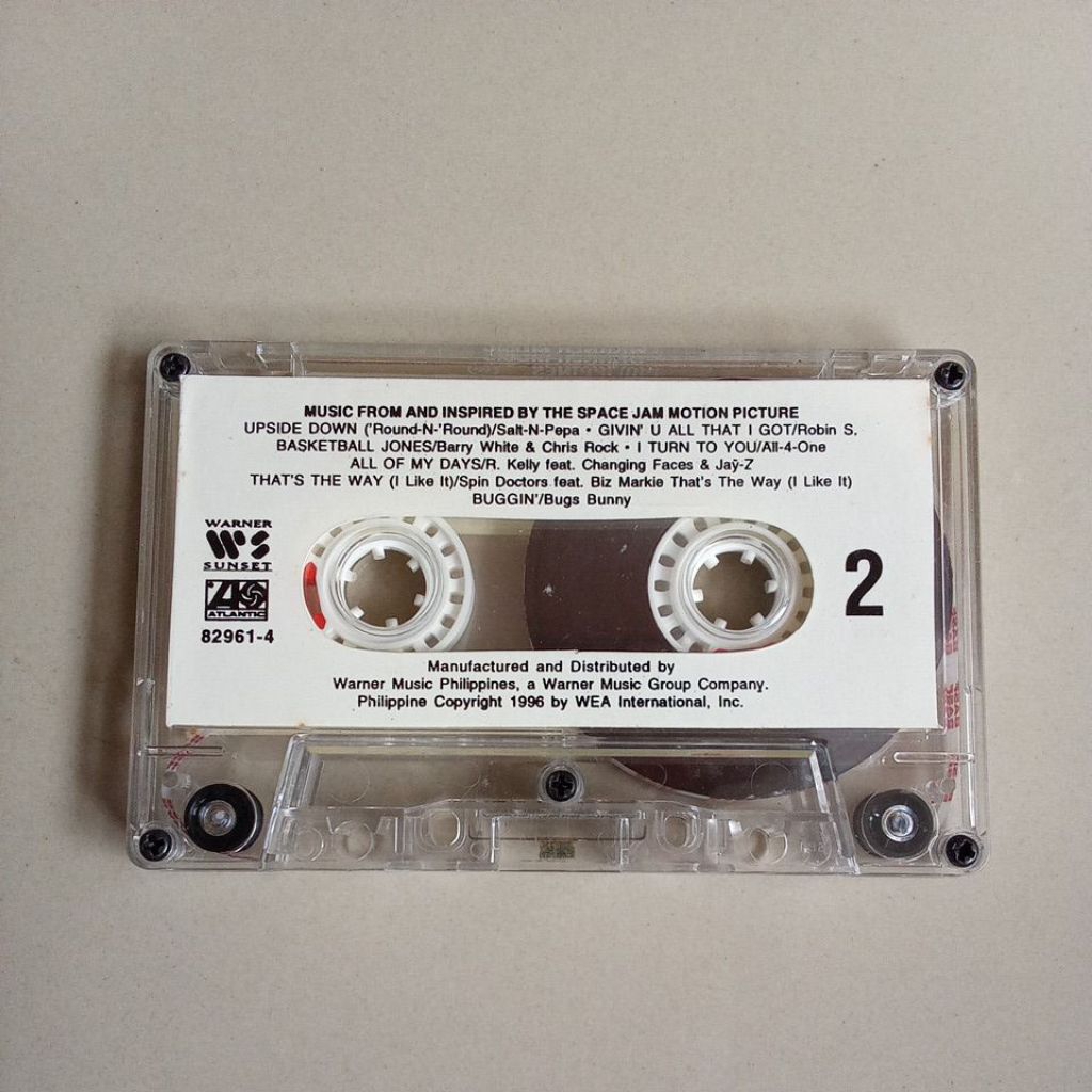 kaset pita ost space jam jay-z spin doctors