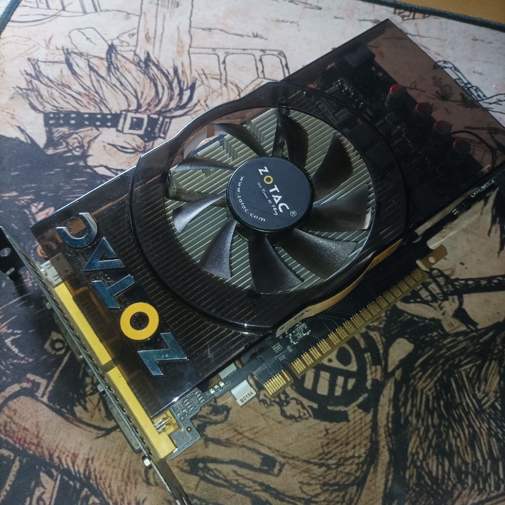 VGA ZOTAC GTX 550ti GDDR5 VRAM 1GB 192bit