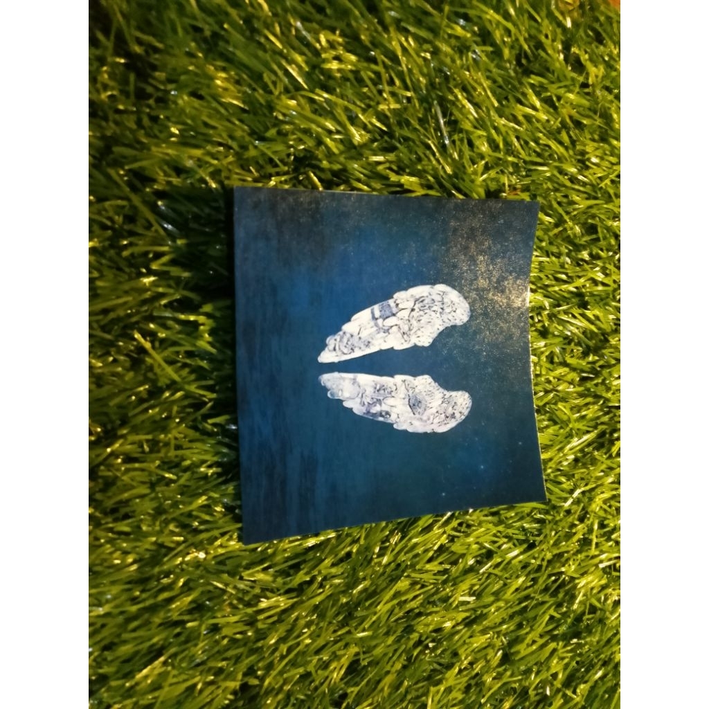 stiker vinyl coldplay