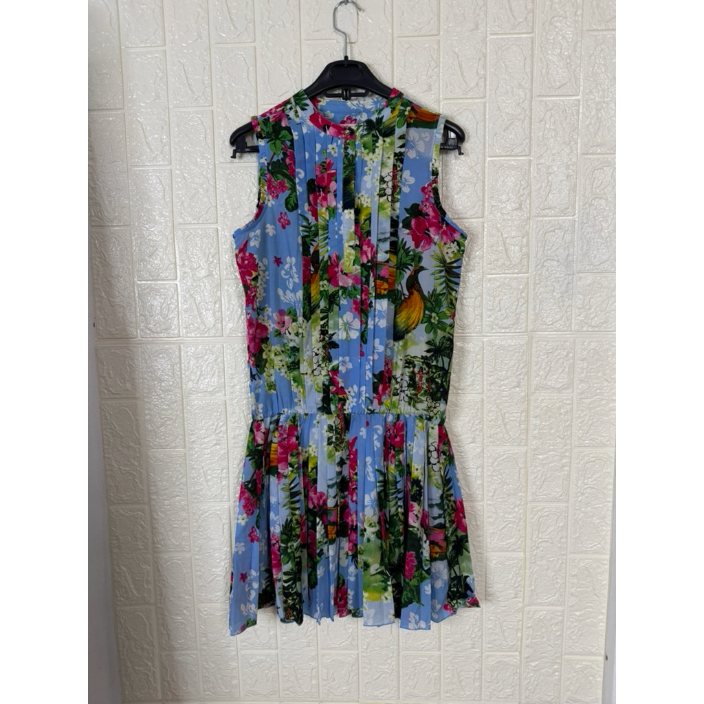 DRESS MIDI JUICE FLOWER