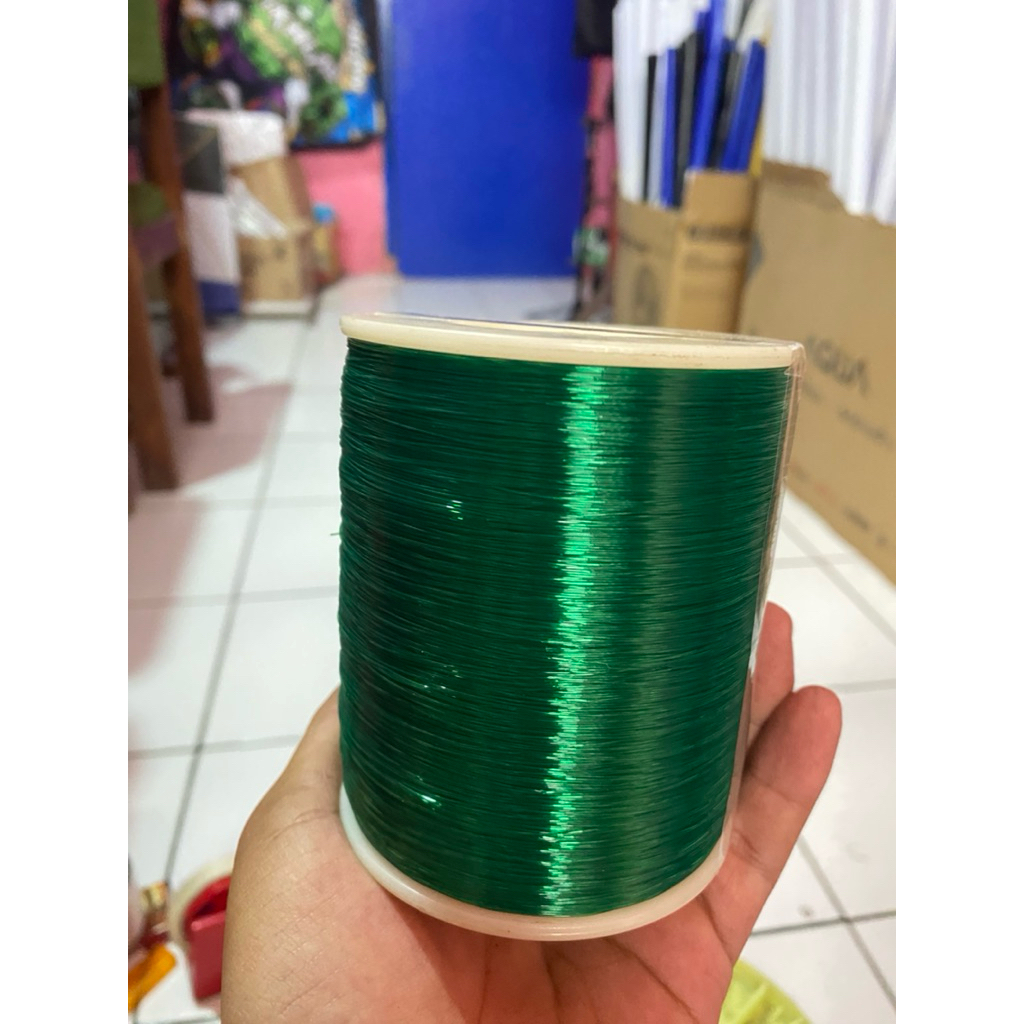 Senar Korea 035 panjang 6000 yard warna hijau