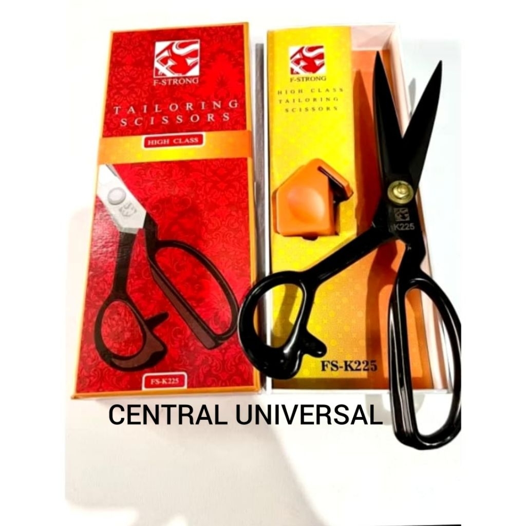 Gunting tailor premium super tajam dengan alat pengasah gunting / Gunting Kain