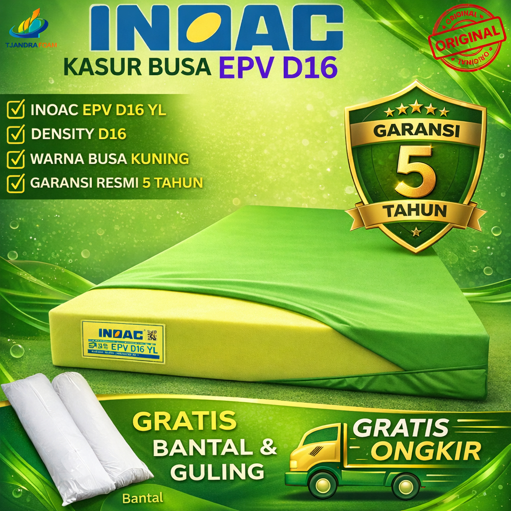 PROMO‼️ KASUR BUSA INOAC EPV D16 ASLI BONUS BANTAL&GULING ANTI KEMPES 100% ORIGINAL
