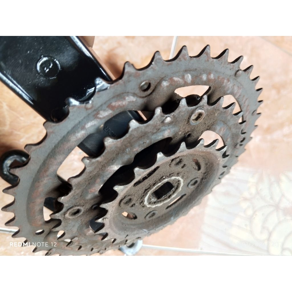 crank suntour 3speed