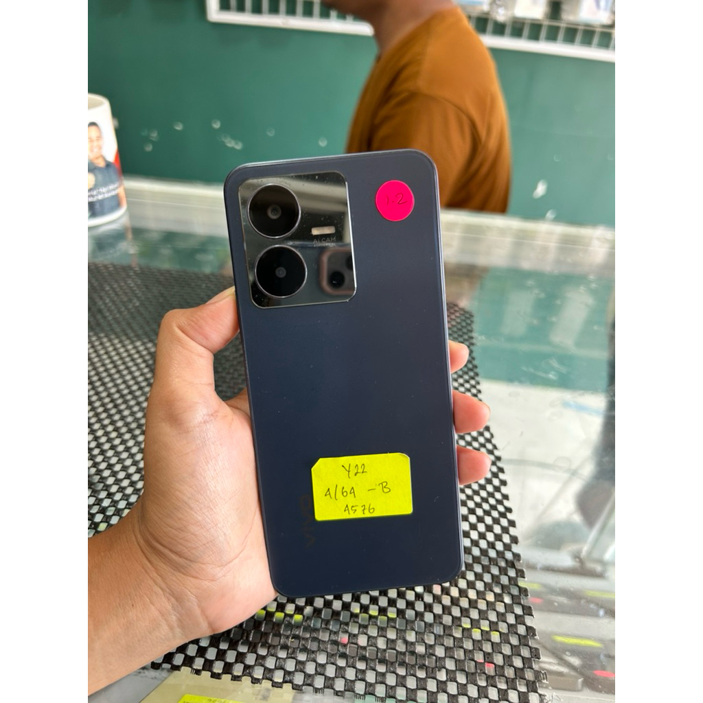 Vivo Y22 4/64 Hp+Cas Second Original