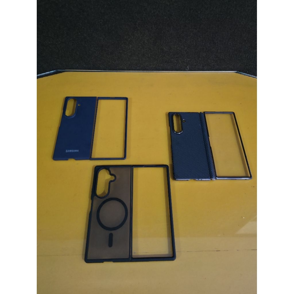 3 pcs case samsung galaxy Z fold 7 casing hp